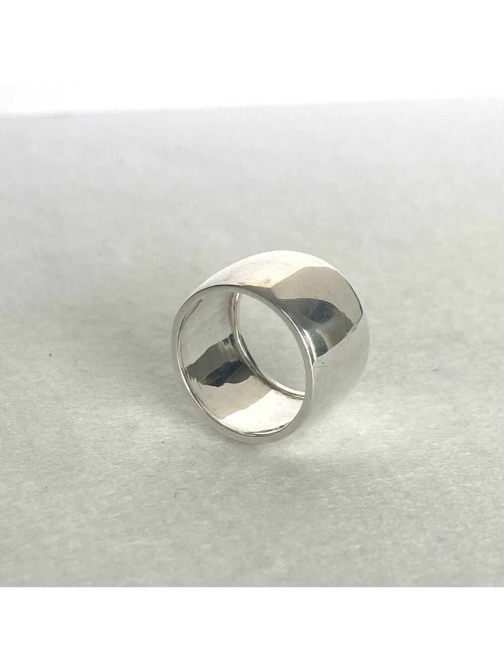 Silpada Sterling Silver 925 Polished Wide Band Cuff Cigar Ring Sz 7.25 - Picture 4 of 16